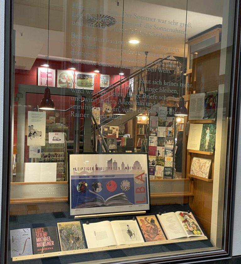 Blick in die Connewitzer Verlagsbuchhandlung
